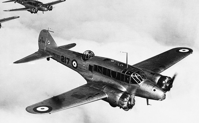 Avro Anson Mk 1 of No.217 Squadron, RAF Coastal Command, in 1937 (Imperial War Museum)